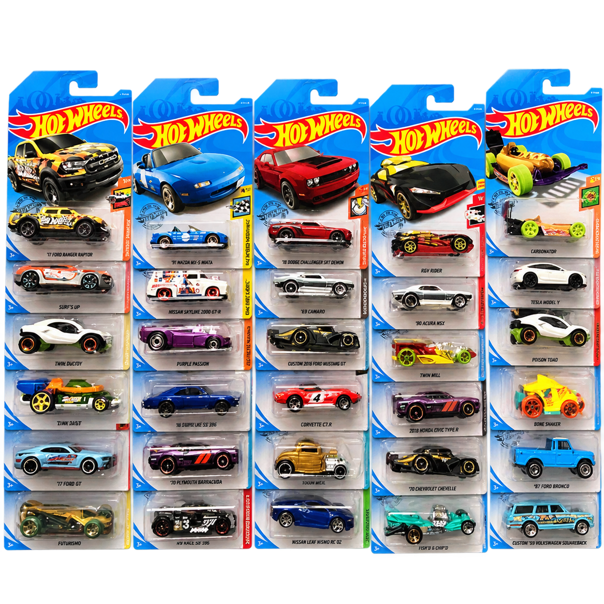 HOT WHEELS Sürpriz Arabalar 3 Adet Sürpriz Araba